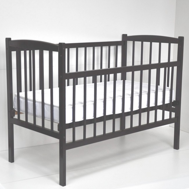 Кроватка MALIKA LOLA Small Box колесо без ящика венге