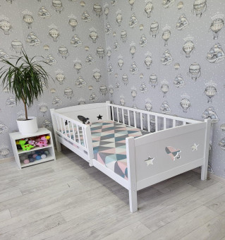 Кровать MALIKA Space Star 160х80 белый
